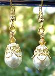 Swarovski Crystal & Glass Pearl Earrings